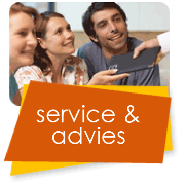 Service & Advies van A tot Z, ook na Aankoop of Verkoop van uw woning! service advies